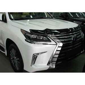 Дефлектор капота SIM Lexus LX 570 15 темний (SLLX5701512)