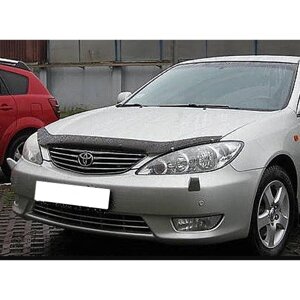 Дефлектор капота SIM Toyota Camry (XV30) 2003-2006 темний (STOCAM0312)