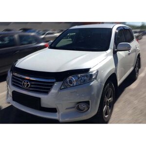 Дефлектор капота SIM Toyota RAV4 III 2010- (темний) (STORAV1012)