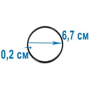 Ущільнювальне кільце Intex 11515 для титанового електрода для хлоргенератора 12 г/год, озонатора та пісочних комбі
