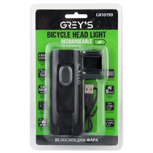 Велосипедна фара Grey's LED 2xCree XP-G 1000lm 4800mAh