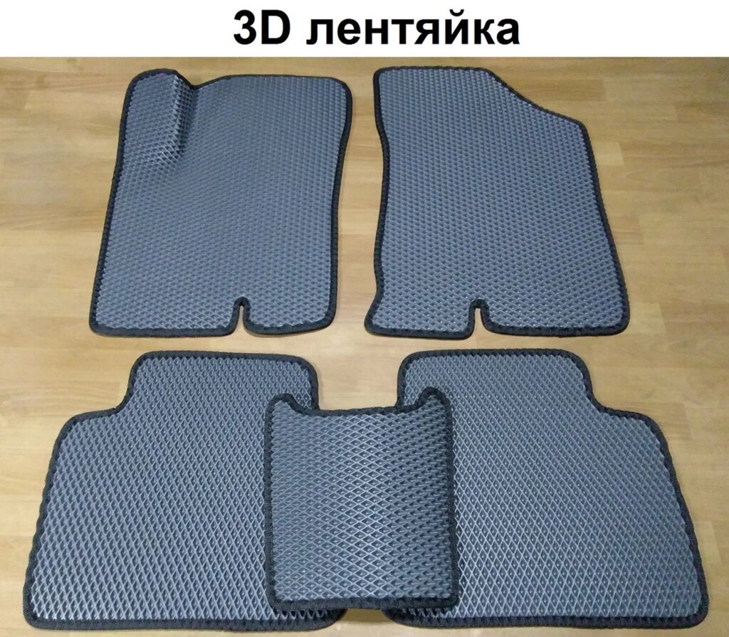 Водо - і брудозахисні килимки на Kia Magentis 2 '09-11 з екологічно чистого матеріалу EVA від компанії Тюнінг і аксесуари для авто - фото 1