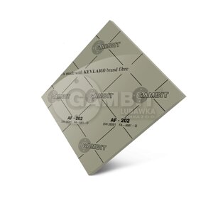 Пароніт безасобастовий Gambit AF-202 (аналог — пароніт ПОН)