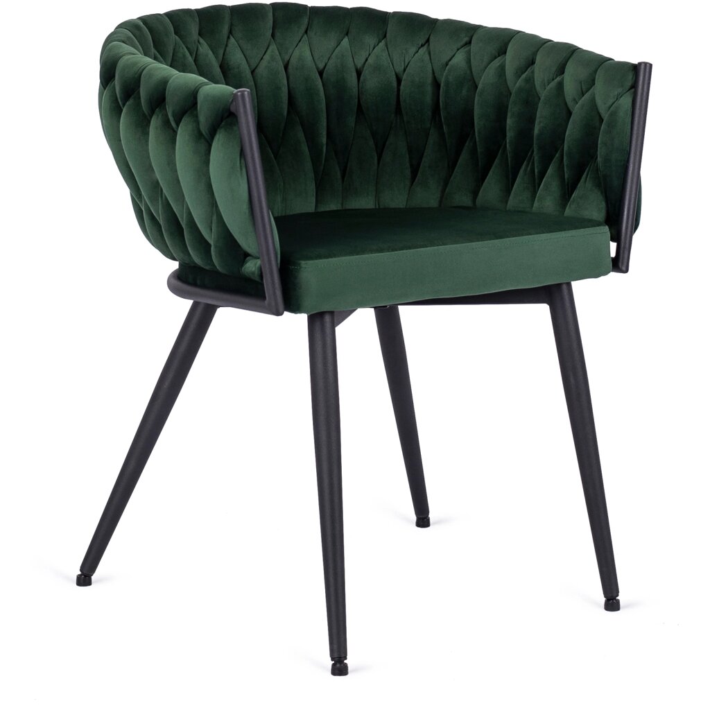 EMPOLI Green Velvet Modern Glamour М'яке крісло для вітальні від компанії AquaDom - фото 1