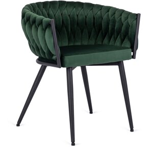 EMPOLI Green Velvet Modern Glamour М'яке крісло для вітальні