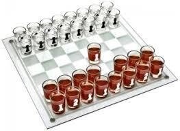 Настільна гра шахи з чарками No1515