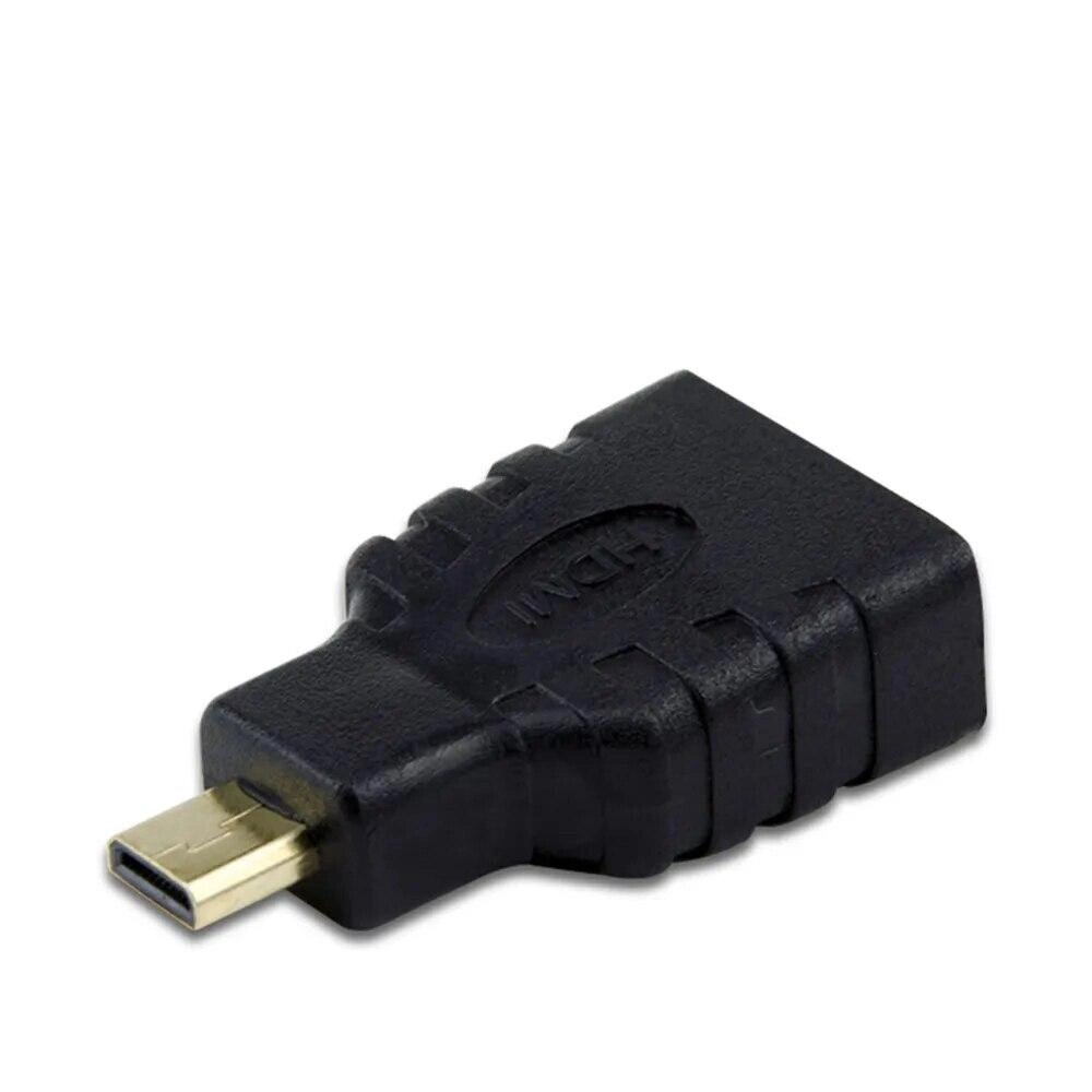 Перехідник адаптер з HDMI (F) на micro HDMI (M) No1946 від компанії 1000 дрібниць - фото 1