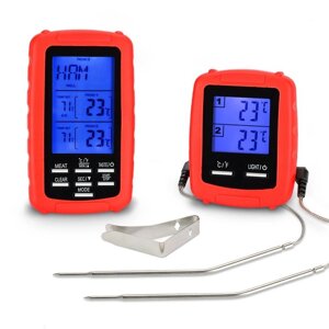Цифровий термометр для м'яса два щупа №0030
