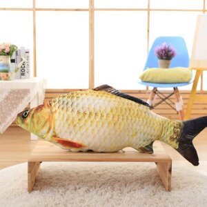 Декоративна подушка риба 75 см №1330