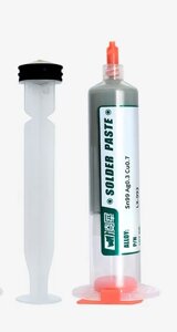 Паяльна паста безолив'яна Sn42Bi58 No2081