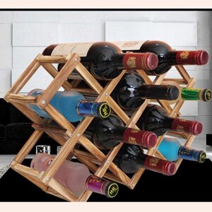 Підставка для вина на 10 пляшок YoueShone №0004