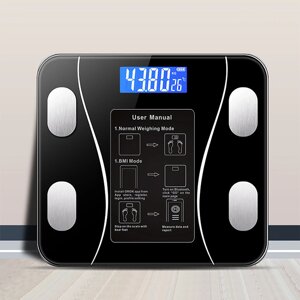 Підлогові розумні ваги контролю тіла з застосунком на телефон180 кг Lartec No1907