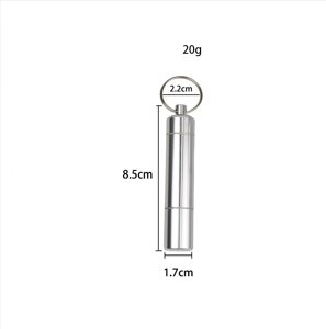 Портсигар брелок металевий водонепроникний Lighter №1333