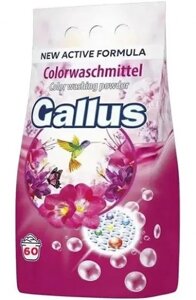 Пральний порошок-концентрат Gallus Color для кольорових речей, 60 прань, 3.9 кг