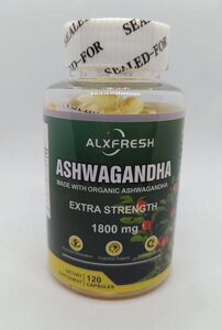 Ашвагандха екстракт кореня (Ashwagandha) 1800 мг 120 капсул