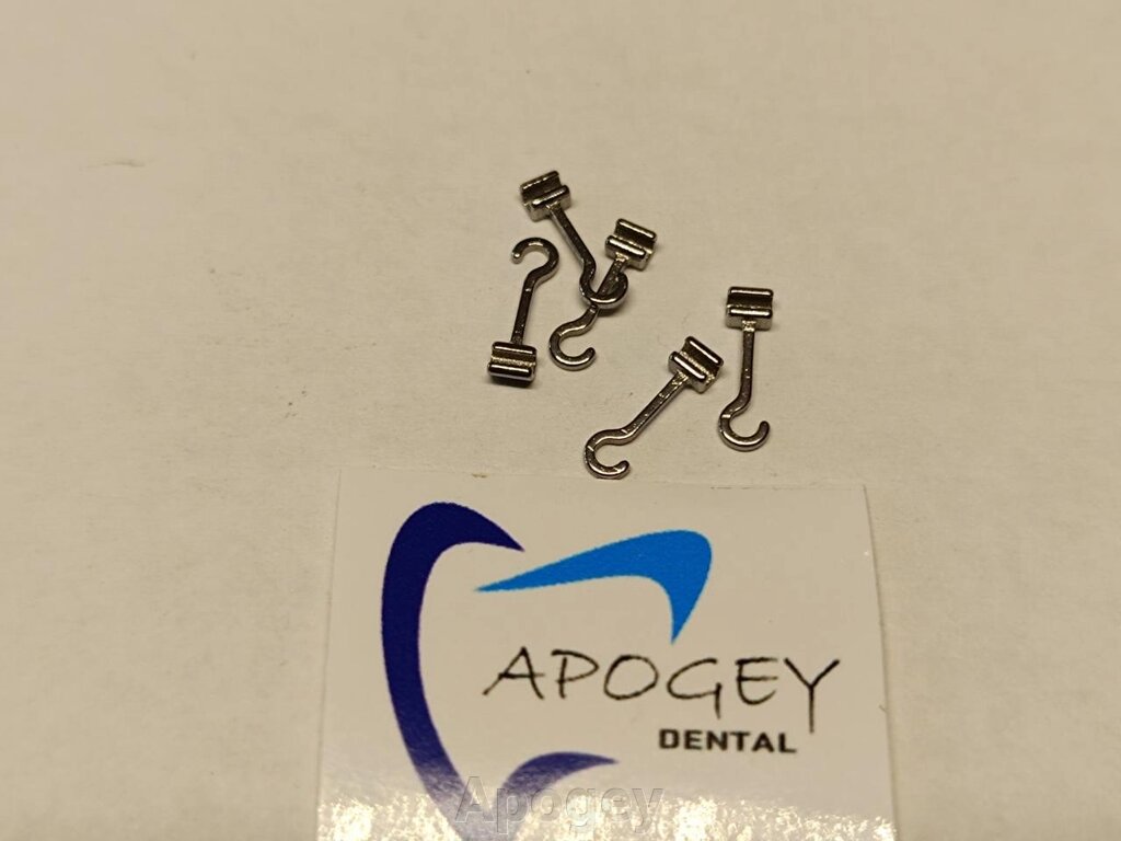 Гачок Crimpable довгий вигнутий 0.18 лівий ApogeyDental ***Ціна за 1 шт від компанії Apogey - фото 1