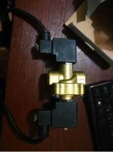 Клапан єлектромагнітний LPG 220V дві катушки Solenoid valve 220V two coils