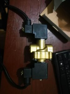 Клапан електромагнітний LPG 220V дві котушки Solenoid valve 220V two coils