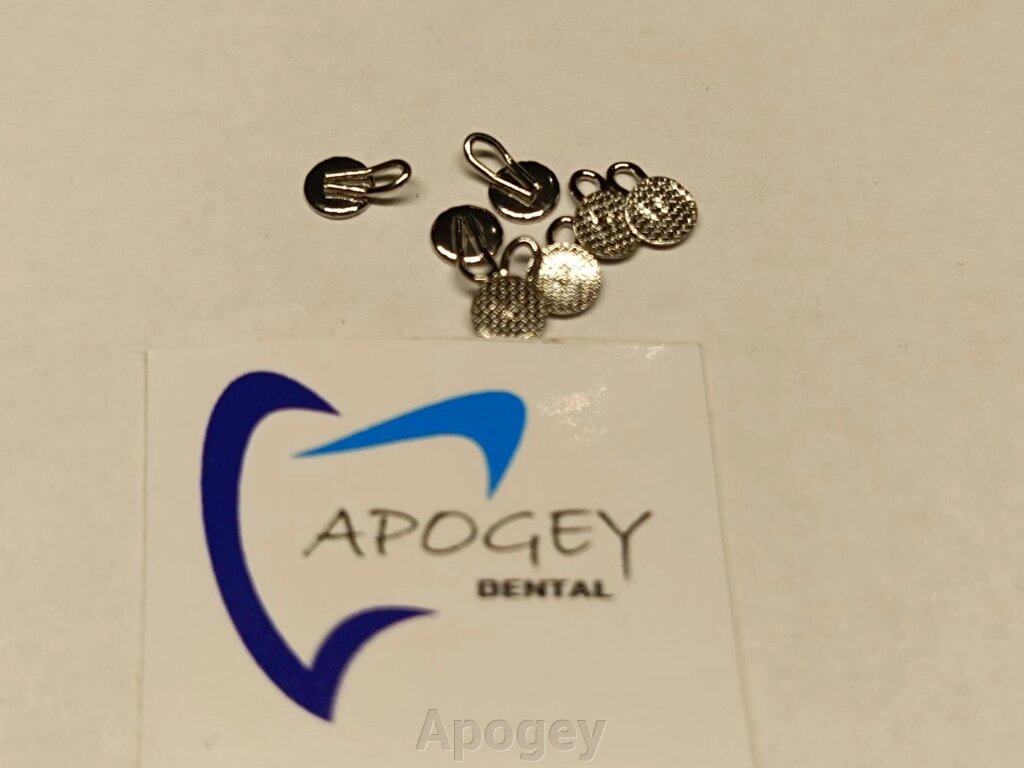 Кнопка лінгвальна кругла тягова петля ApogeyDental ***Ціна за 1 шт від компанії Apogey - фото 1