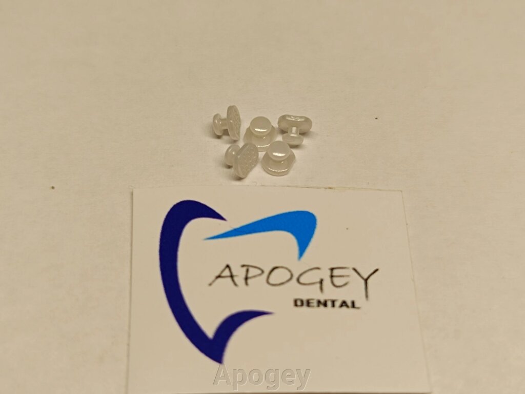 Кнопка лінгвальна прямокутна композит ApogeyDental ***Ціна за 1 шт від компанії Apogey - фото 1