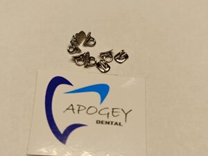Кнопка лінгвальна прямокутна люверс ApogeyDental Ціна за 1 шт