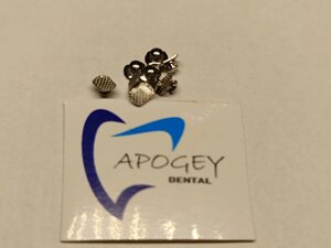 Кнопка лінгвальна прямокутна сітка ApogeyDental Ціна за шт