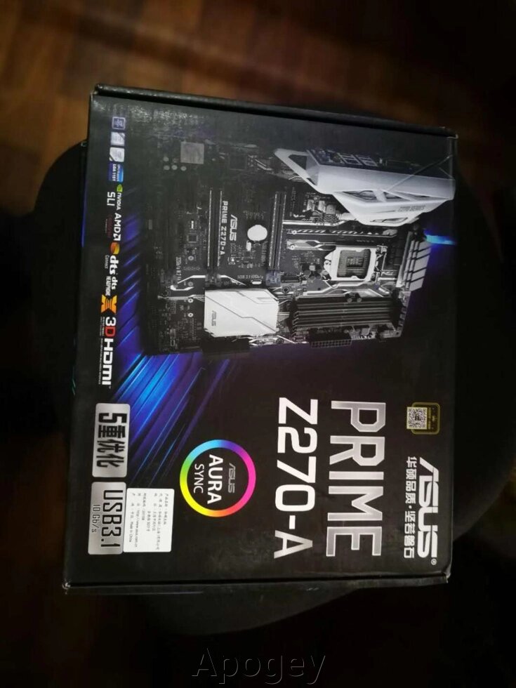 Материнська плата Asus Prime Z270-a від компанії Apogey - фото 1