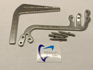Набір вимірювальних інструментів для імплантації зубів ApogeyDental