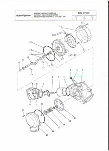 Специфікація дозатора Nuovo Pignone Autoset500 (ТРК Славутіч)