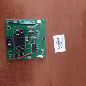 BMS плата 5S 18V 21V 35A кутова машинка