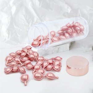 Рожеві капсули проти зморщок Кактус Сквалан Taya Beauty Pink Antiwrinkles capsules Cactus Squalane