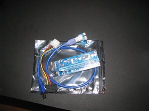 Райзер PCI-E PCI Express Riser USB 3.0 довжина кабелю USB3.0 -60см
