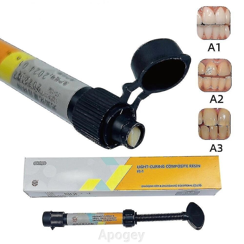 Універсальний рідкий фотополімерний композит FS-1 (A1, A2, A3). Вага 2.5 г від компанії Apogey - фото 1