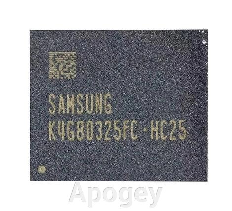 Відеопам'ять SAMSUNG K4G80325FC-HC25 (K4G80325FB-HC25) від компанії Apogey - фото 1