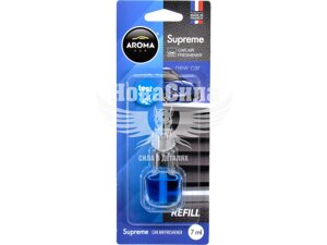 Ароматизатор (Aroma Car) Supreme Refill New Car (рідкий дефлектор) 7 мл 92073/624