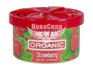 Ароматизатор (Nowax) Organic Strawberry (під сидіння) 40гр. NX00115