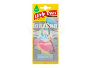 Ароматизатор (Wunder-Baum) Little Trees Солодка Вата 5г. (суха ялинка)