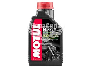 Гідравлічна олія 10W (Motul) Fork Oil Expert Medium 1л. (Для мото виделок) 822201