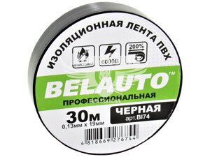 Ізолента вогнестійка (Белавто) 30м чорна BI74