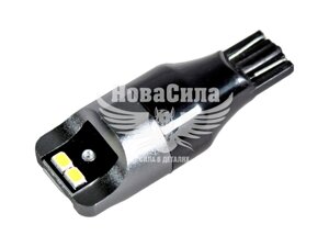 Лампочка без цоколя LED T15_W21W SMD біла 4-діода 12V W3x4.6d (Zollex) (к-т. 2шт.) 16005 LED T15 Canbus 4Leds