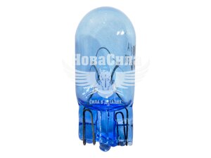 Лампочка без цоколя W5W синя 12V-5 Вт W2.1x9.5d (Brevia) (Power Blue) (упак. 10шт.) 12328C 12V-W5W W2.1x9.5d