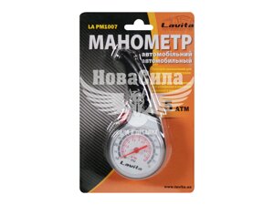 Манометр (Lavita) 5-атм. пласт. корпус LA PM1007