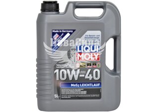 Моторна олива бензин, дизель 10W-40 (Liqui Moly) MoS2 Leichtlauf 5л. 1931