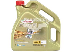 Моторна олива бензин, дизель 5W-30 (Castrol) EDGE C3 4л. 1552FF