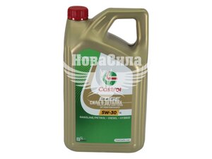 Моторна олива бензин, дизель 5W-30 (Castrol) EDGE Titanium FST LL 5л. UR-EDG53L-4X5L