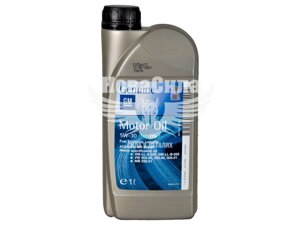 Моторна олива бензин, дизель 5W-30 (General Motors) Dexos2 1л. 93165690