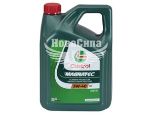 Моторна олива дизель 5W-40 (Castrol) Magnatec Diesel DPF 4л. RB-MD5DPF-4X4L