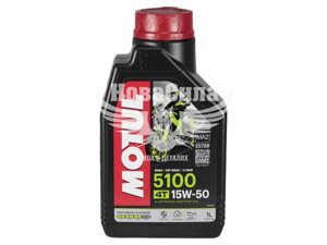 Моторна олія 4-т 15W-50 (motul) 5100 1л. 836711 104080|104080|836711|LUB15W50FS12