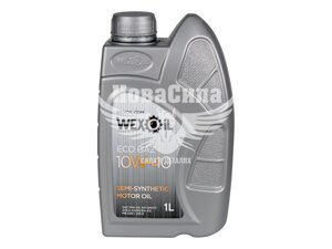 Моторна олія бензин, дизель 10W-40 (Wexoil) Eco gaz SM/CF 1л.