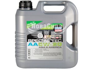 Моторна олія бензин, дизель 5W-20 (Liqui Moly) Special Tec AA 4л. 7658